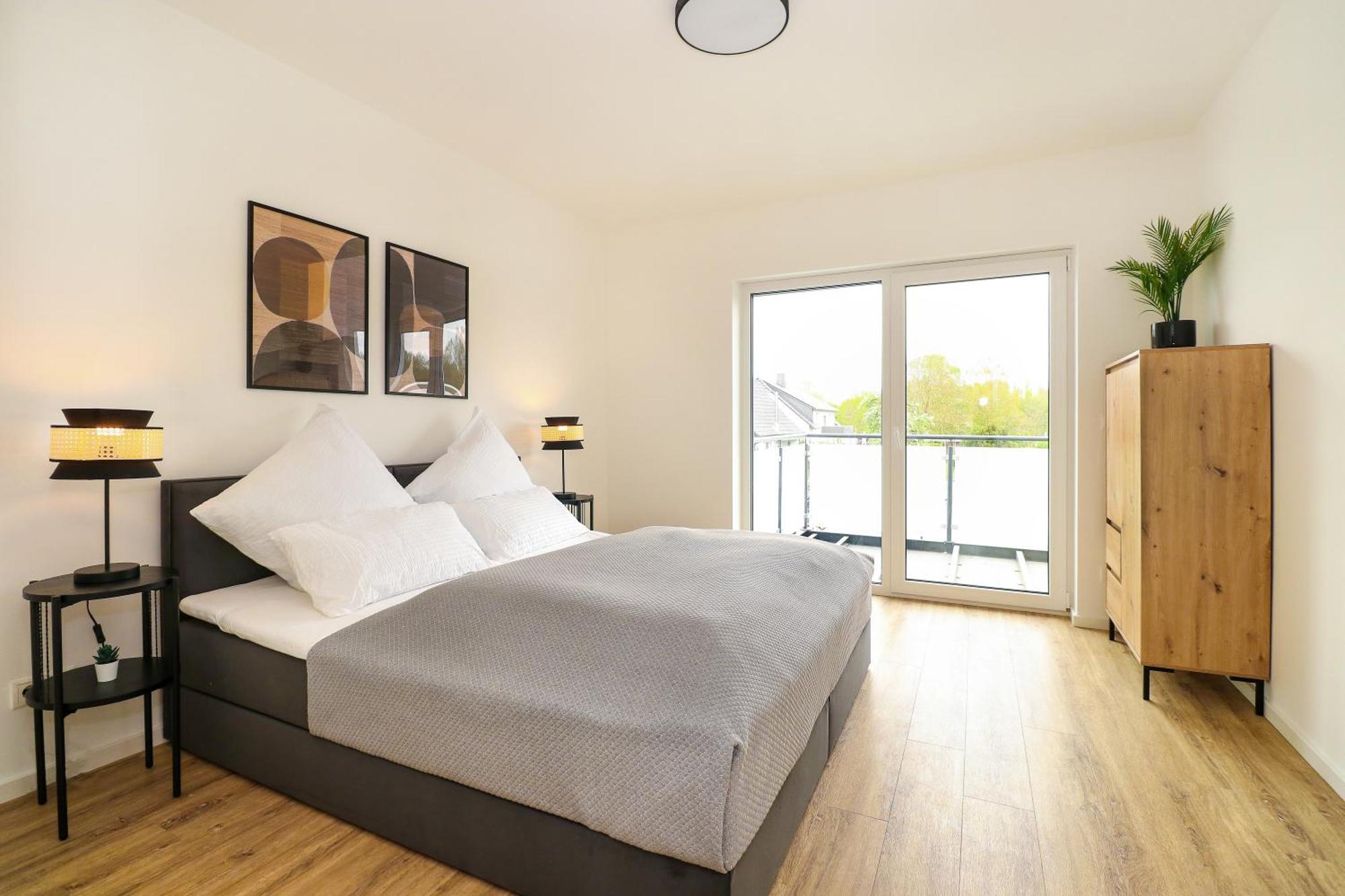 Lightplace - Moderne Apartments In Braunschweig - Balkon - Netflix - Am Kanal מראה חיצוני תמונה