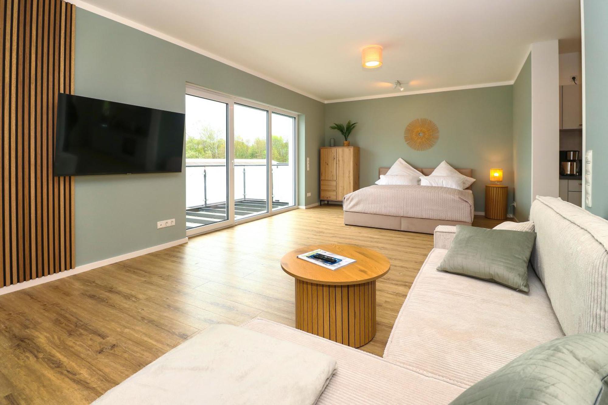 Lightplace - Moderne Apartments In Braunschweig - Balkon - Netflix - Am Kanal מראה חיצוני תמונה