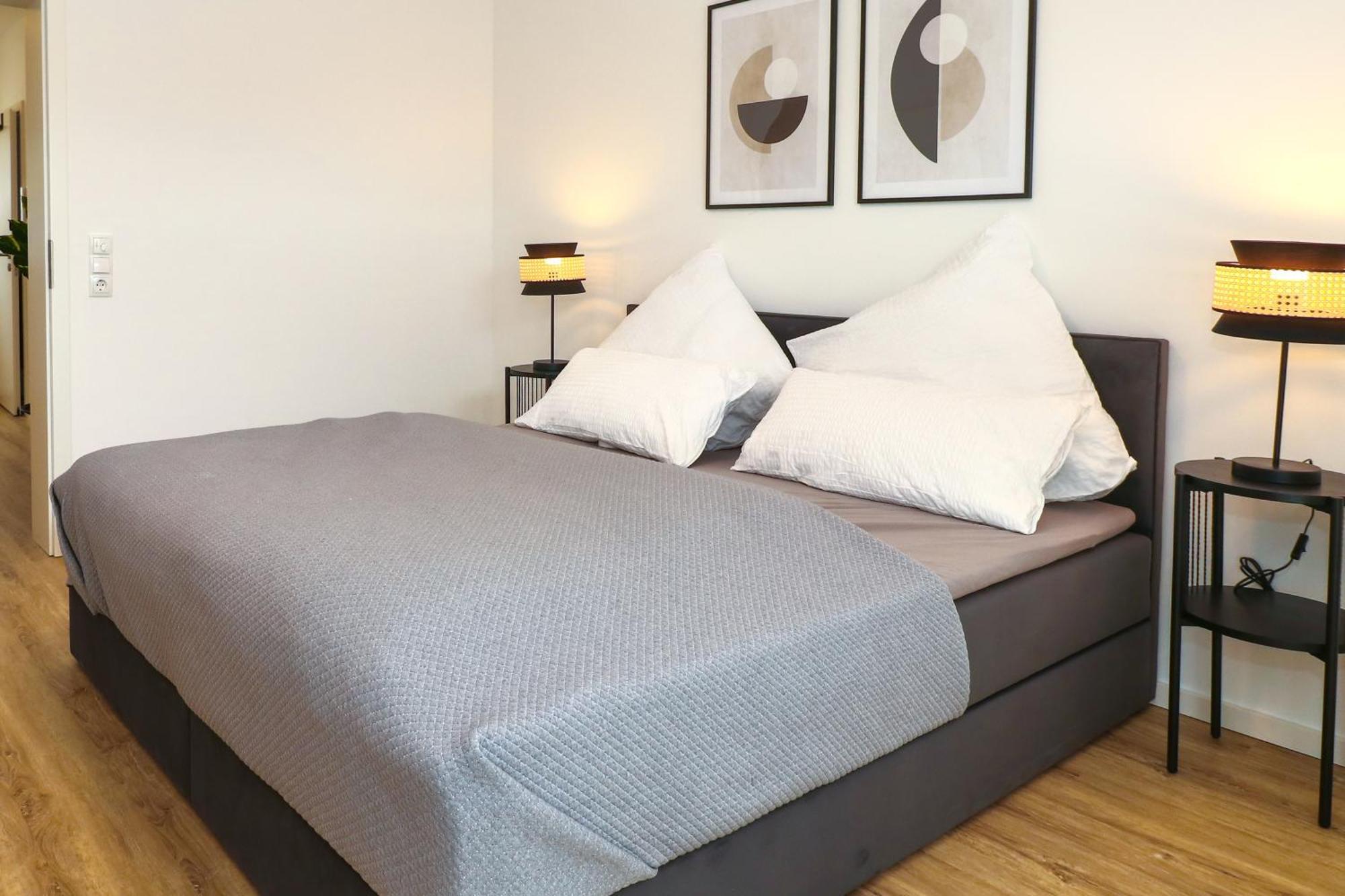 Lightplace - Moderne Apartments In Braunschweig - Balkon - Netflix - Am Kanal מראה חיצוני תמונה